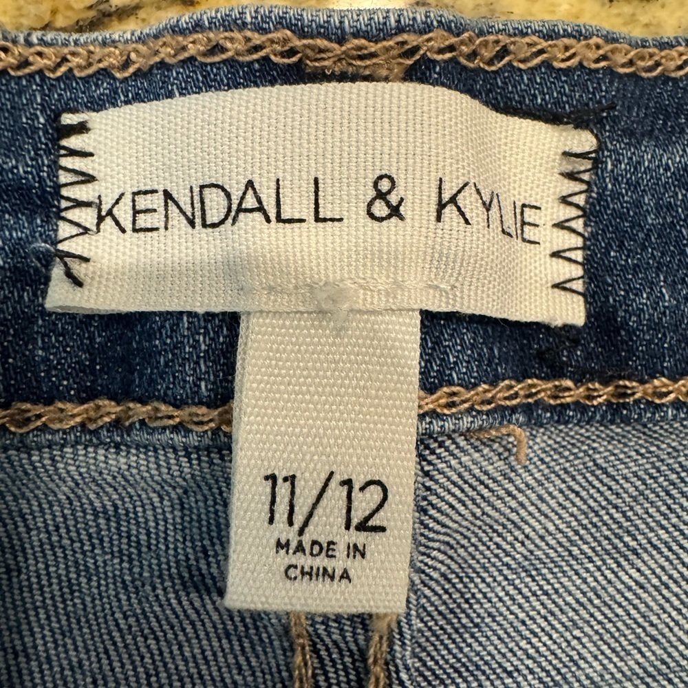Kendall & Kylie Kontouring Jeans High Rise Skinny Juniors Size 11/12 Retail $128 - Picture 7 of 11